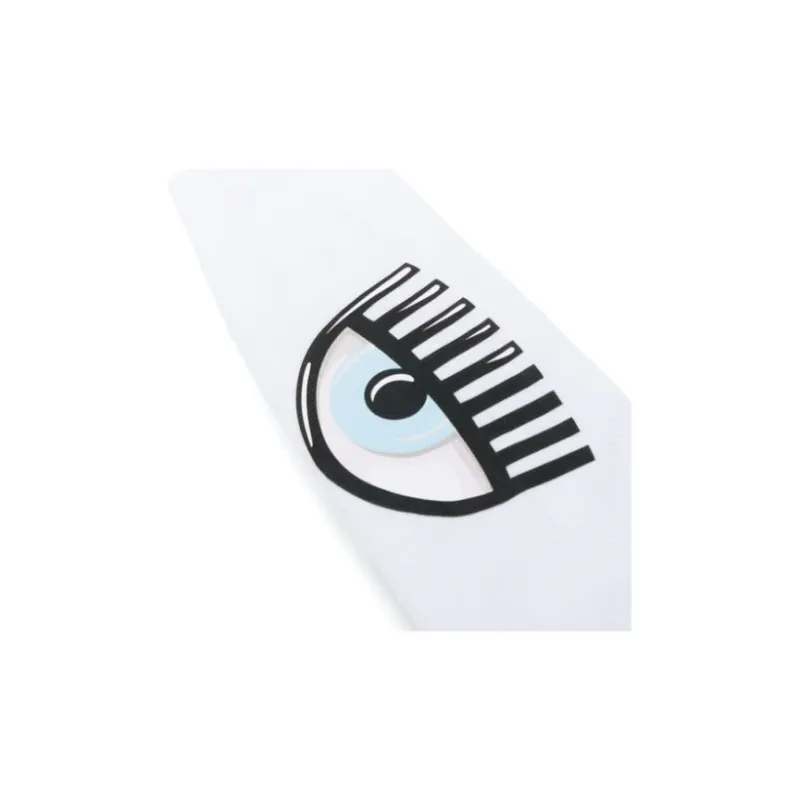 CHIARA FERRAGNI Kids Eyelike-print Jersey Headband-2