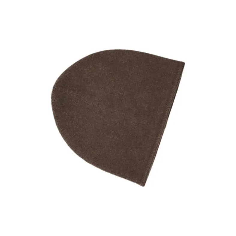 TOTEME Wool Blend Beanies Unisex Brown-1