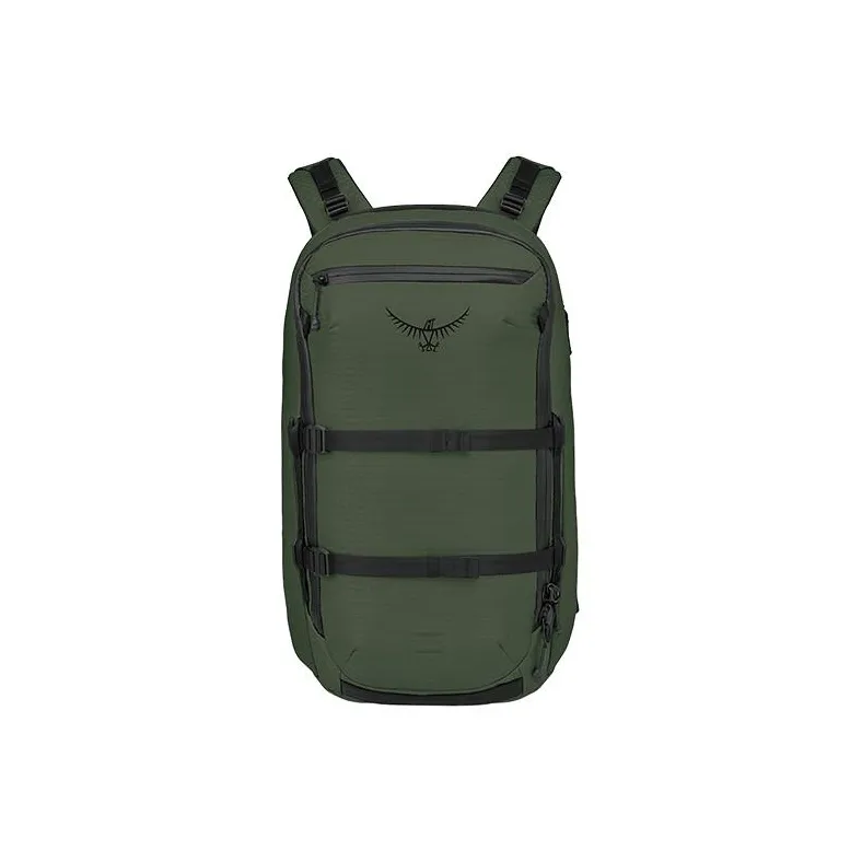 OSPREY Recycled Polyester Backpack Regular Unisex Army Green-0