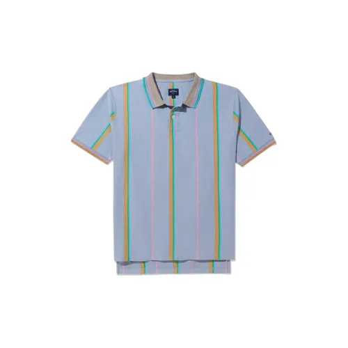 NOAH Polo Shirts Unisex Blue