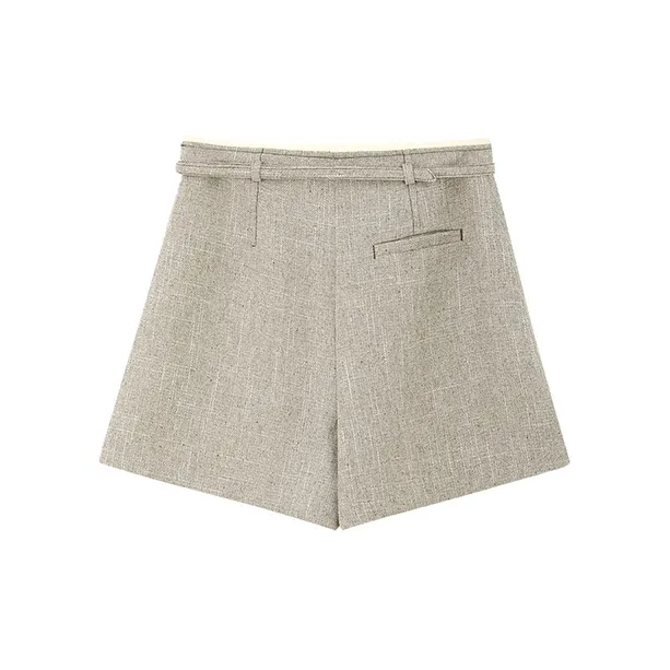 NINE WEST Casual Shorts Women's Khaki-1
