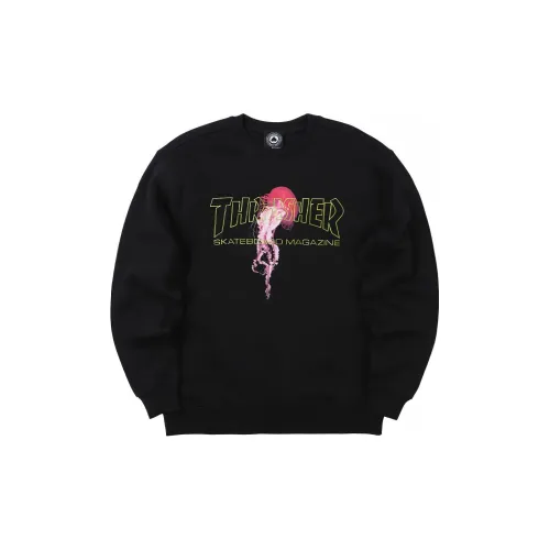 Thrasher Sweatshirts Unisex Black