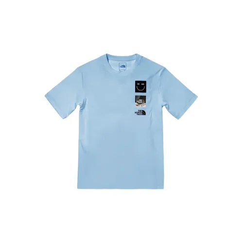 THE NORTH FACE T-Shirts Unisex Blue