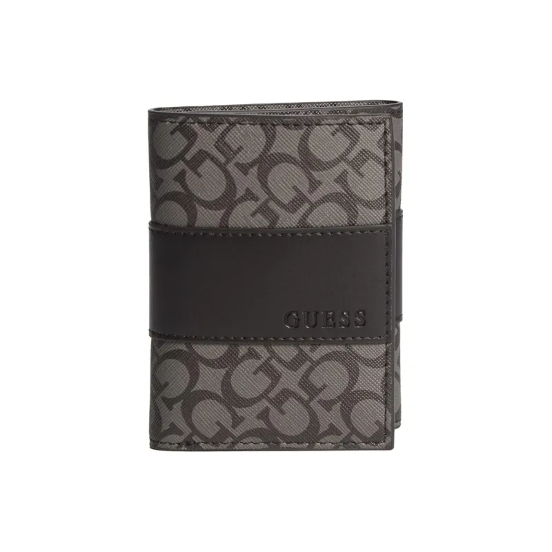 GUESS Leather Wallet Regular Men's Black-0