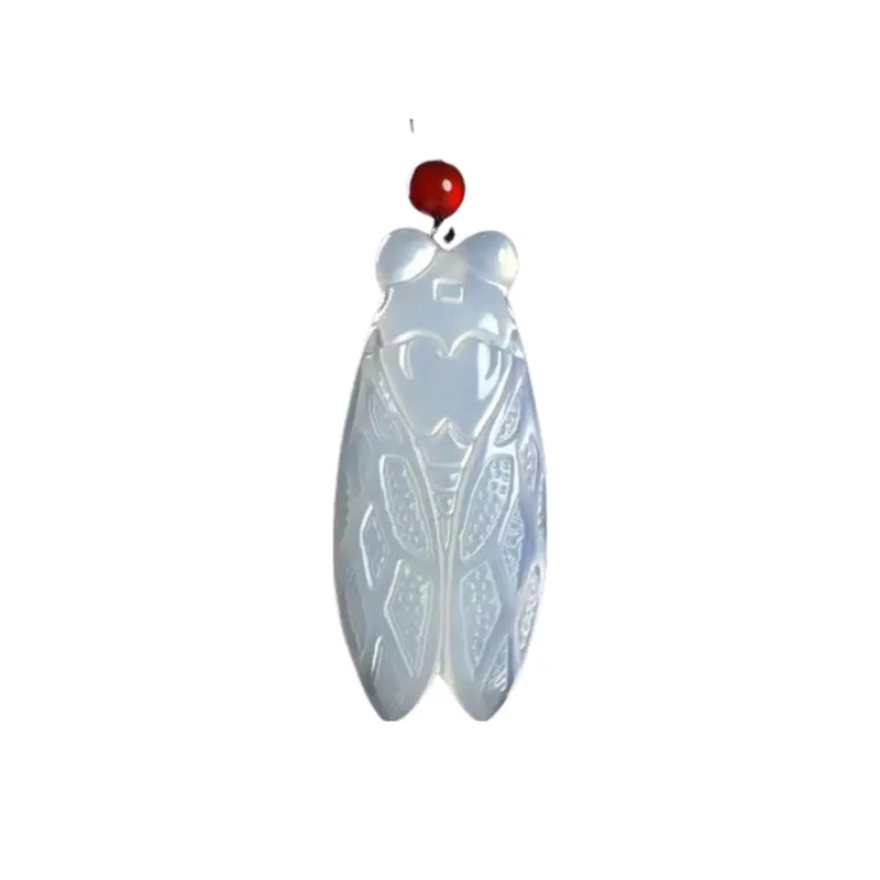 Gifts Chalcedony Jade Necklaces Unisex-0