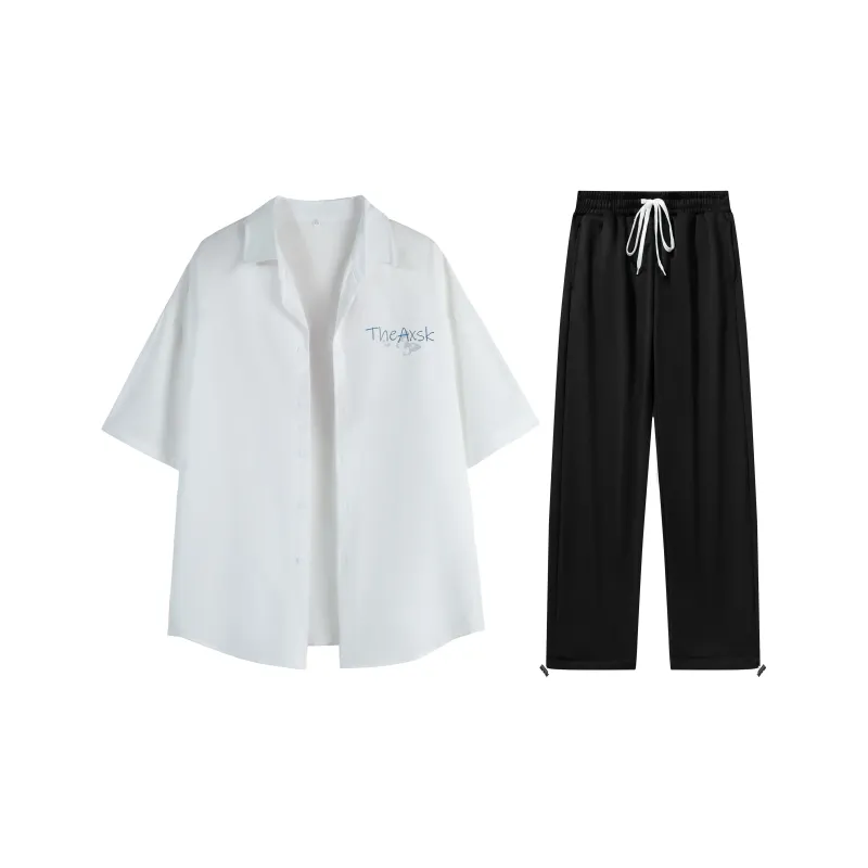 A.X.S.K Shirt Matching Set Unisex-8