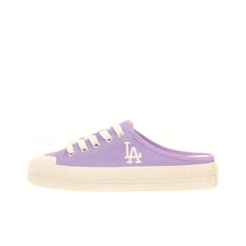 MLB Playball Mule Slip Resistant, Abrasion Resistant, Lightweight Low Top Canvas Shoes Women's Purple