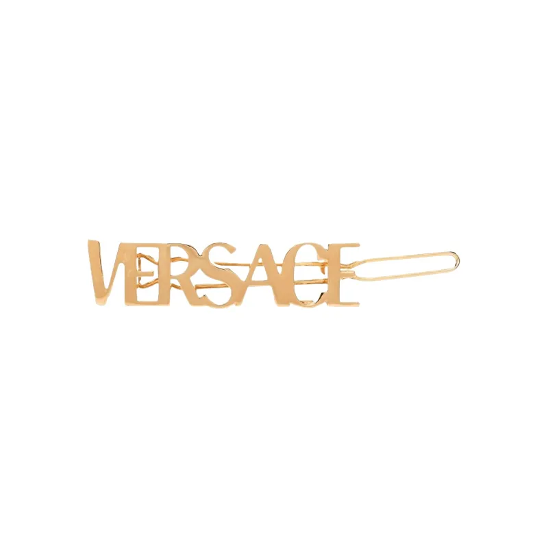VERSACE Logo Hair Clip-0