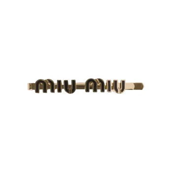 MIU MIU Logo lettering Hairclip
