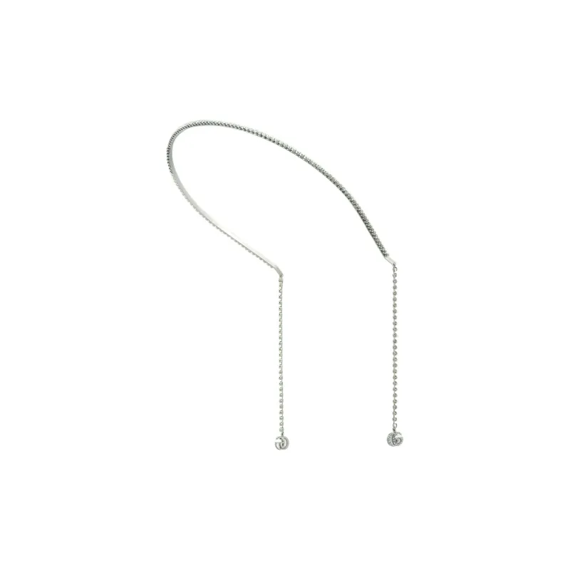 GUCCI Headbands Women's Silver-1