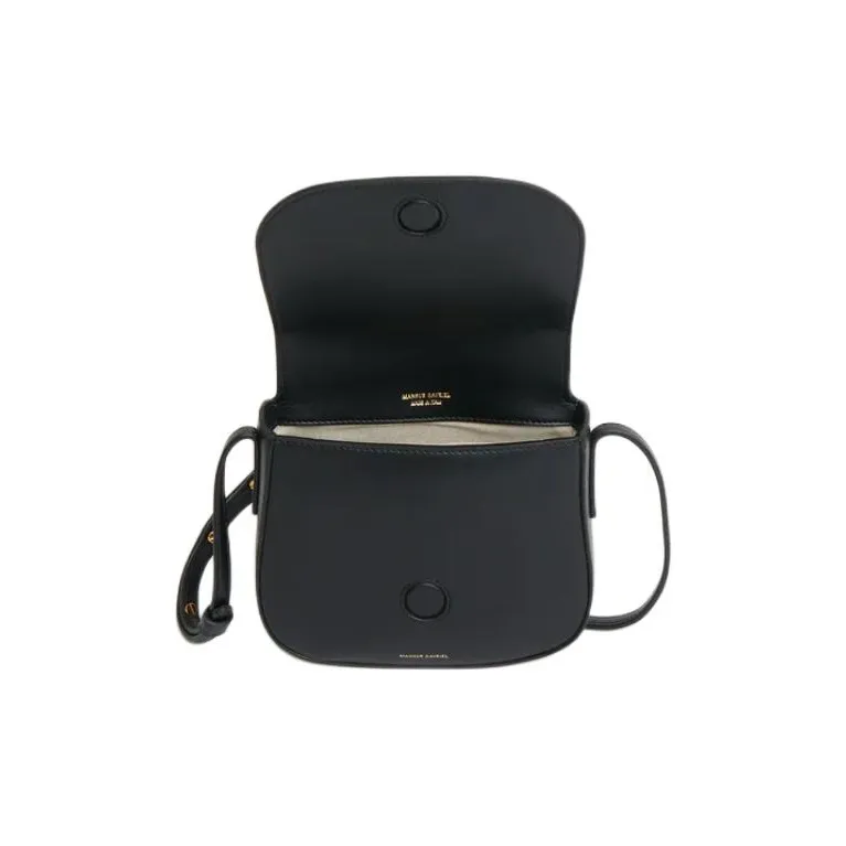 MANSUR GAVRIEL Plant Tanned Leather Shoulder Bag Crossbody Bag Mini Women's Black-2