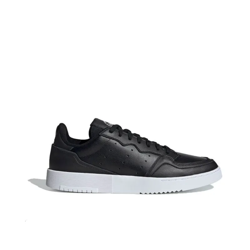 Adidas Supercourt Core Black White Leather-1