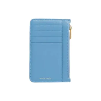 MANSUR GAVRIEL Calfskin Card Holder Women's Lake Blue