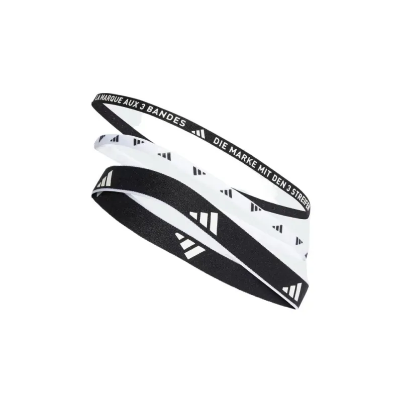 Adidas Free Shipping With AdiClub Multiple Width Training Headbands 3 Per Pack-0
