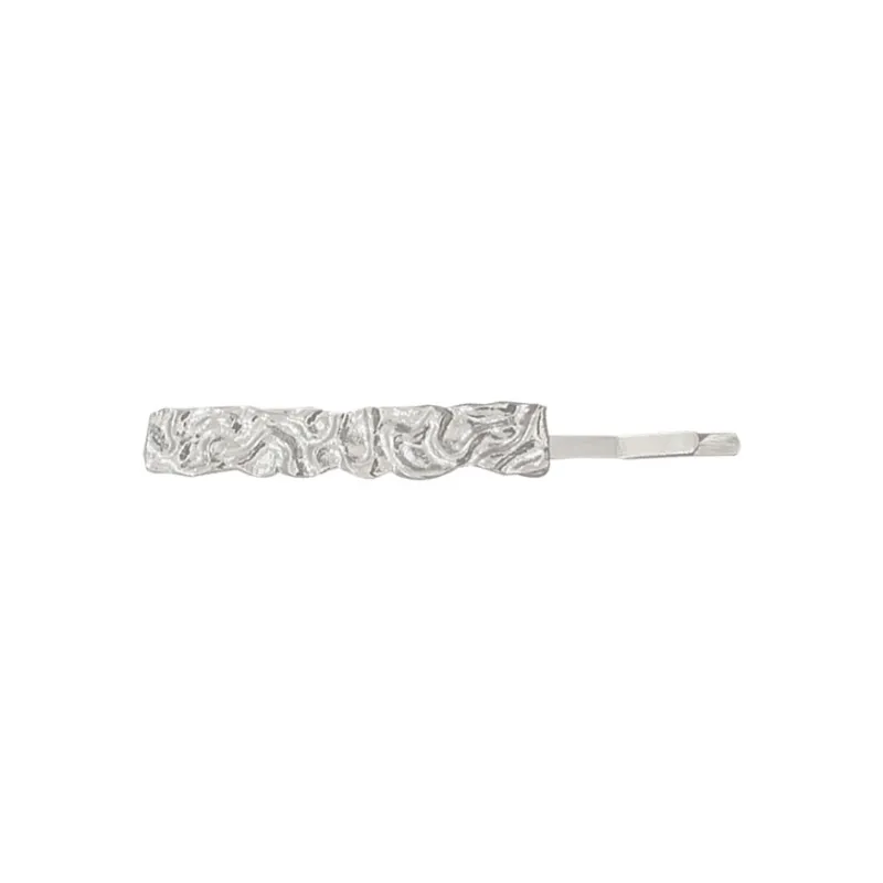 Kelanxi Alloy Hair Clips Women's Silver-0