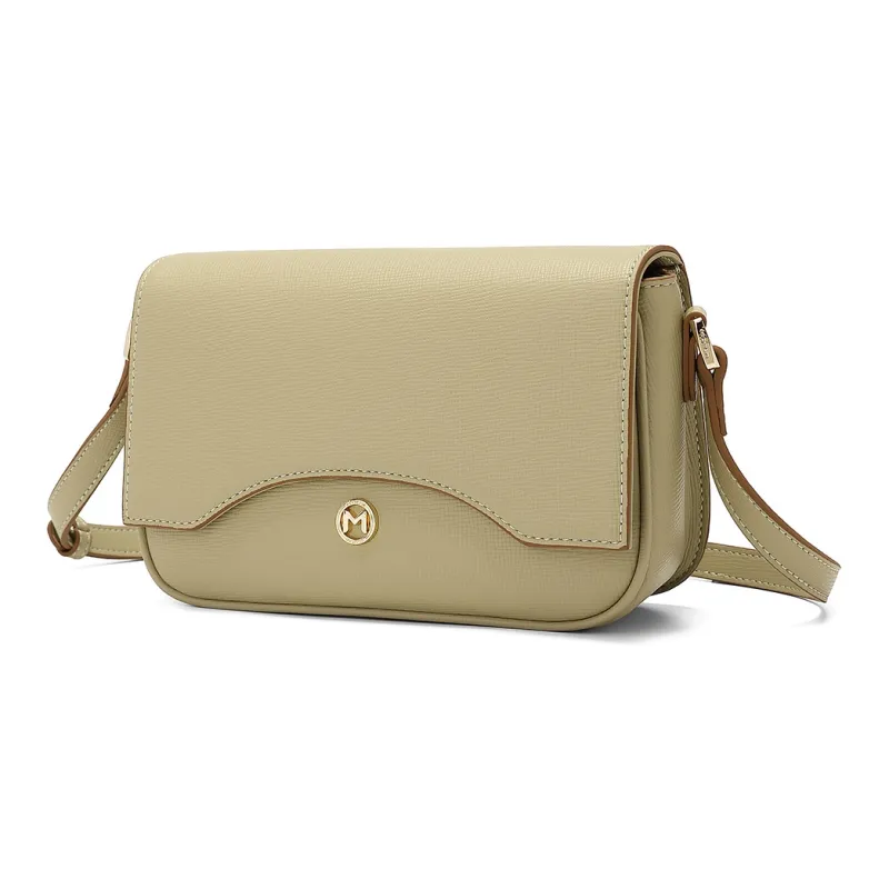 MEXICAN Polyurethane Shoulder Bag Regular Women's Summer Yellow/Noufa White/Pine Tea Green-11