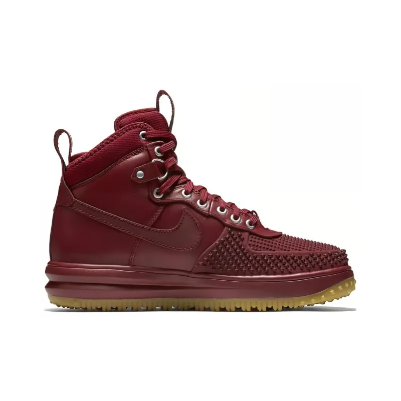 Nike Lunar Force 1 Duckboot Team Red Gum-1