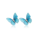 Dark Blue Butterfly[1 Pair]