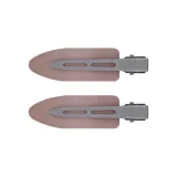Jelly Color Hair Clip[Gray]1 Pair