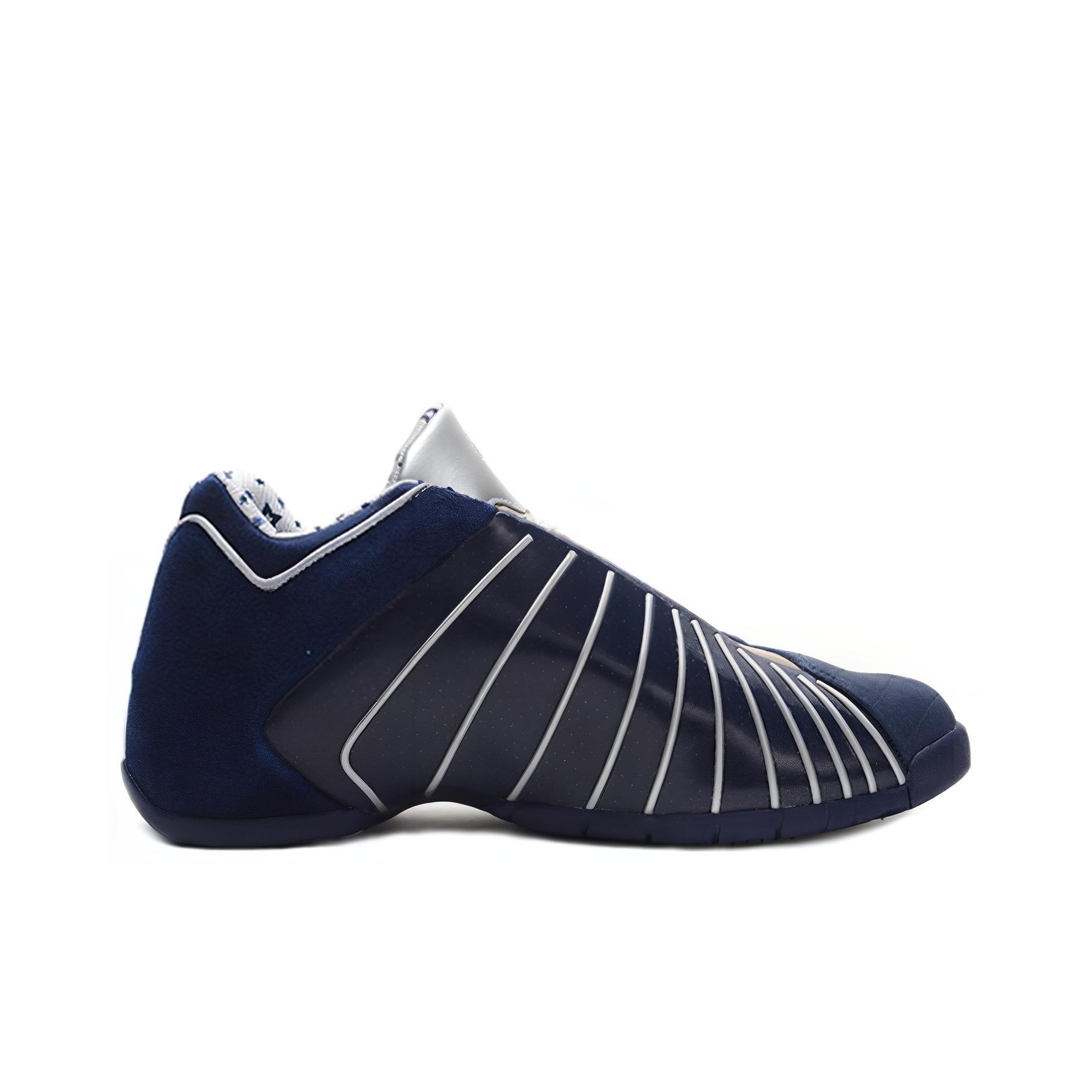Adidas T Mac 3 Basketball Shoes Men Low-Top Marine Blue