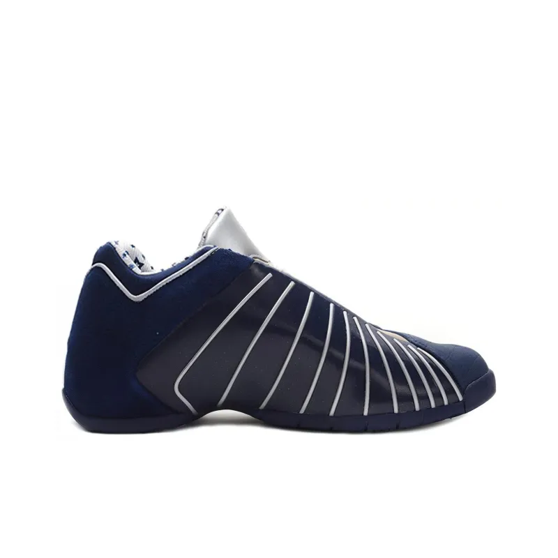Adidas T Mac 3 Tracy McGrady 3 Non slip Lightweight Low Top Basketball Shoes Men's Blue-1