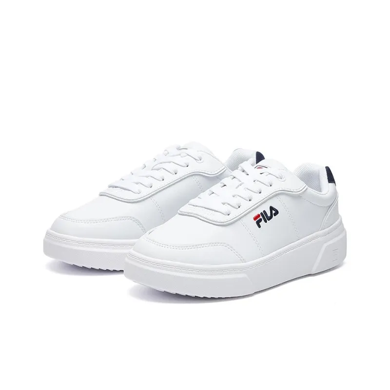 FILA Heritage FHT Series Fashion Shoes Gs White/Blue Women's-2