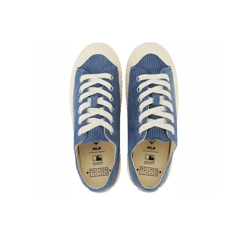 MLB Playball Slip Resistant, Abrasion Resistant, Lightweight Low Top Canvas Shoes Unisex Blue-3