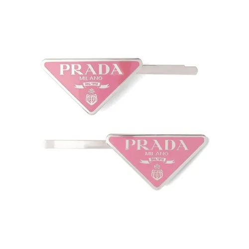 PRADA Hair Clips Women's Pink