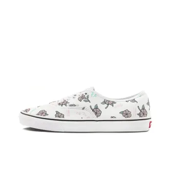 Vans Authentic Thank You Floral Print True White