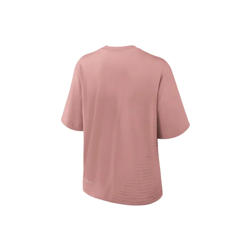 Nike MLB Collaboration T-Shirt Atlanta Braves Women's Pink-1
