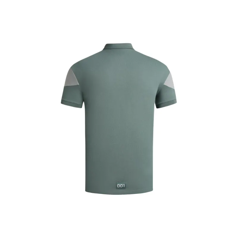 ARMANI EXCHANGEAE SS24 Polo Shirt Men's Green-1
