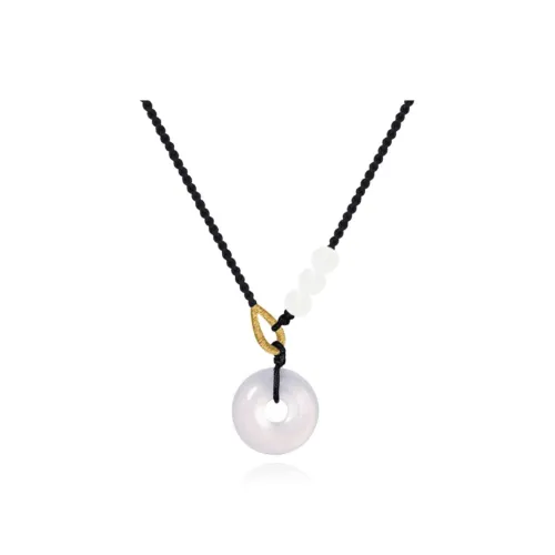 Jin Ruibang Colored Glaze Necklaces Unisex