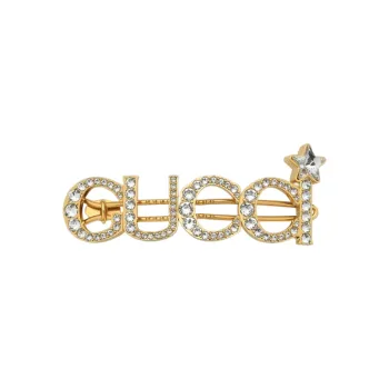 GUCCI Crystal embellished Hair Clip