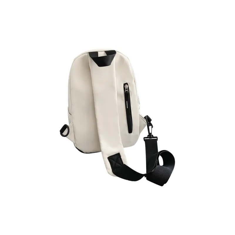 TANGCOOL Nylon Shoulder Bag Crossbody Bag Sling Bags Regular Unisex Black & White & Gray & Green-11
