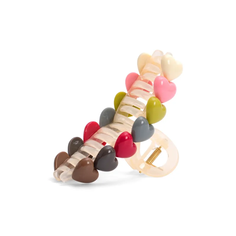 ZANC Acrylic Hair Clips Women's Multiple Colors-3