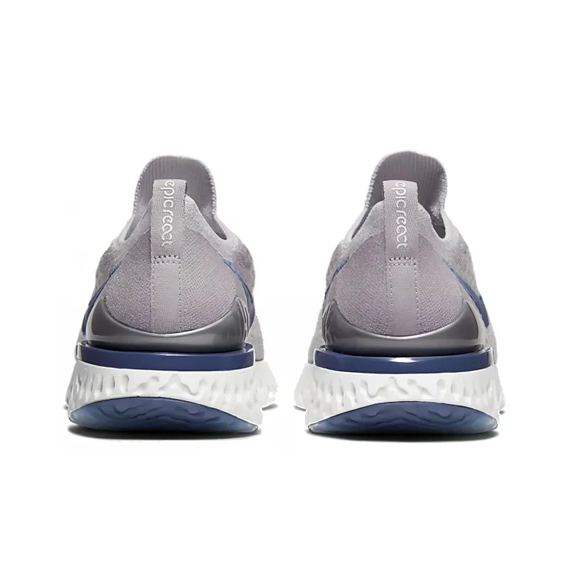 Nike Epic React Flyknit 2 Vast Grey Coastal Blue-3