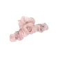 Soft Rose Pleated Hair Clip, Pink
