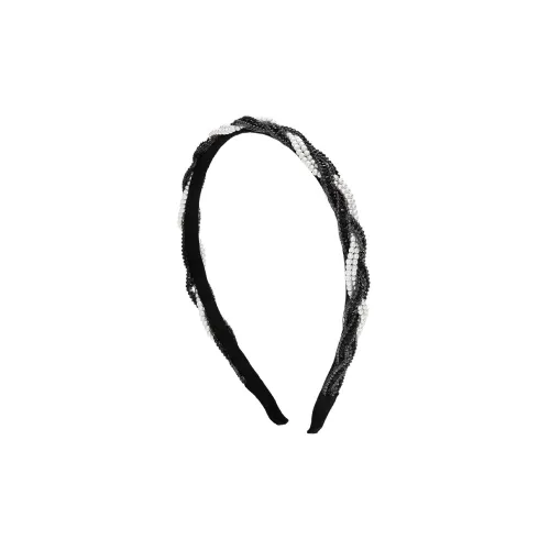 ROYALSASA Very Faux Pearl Headbands Women's