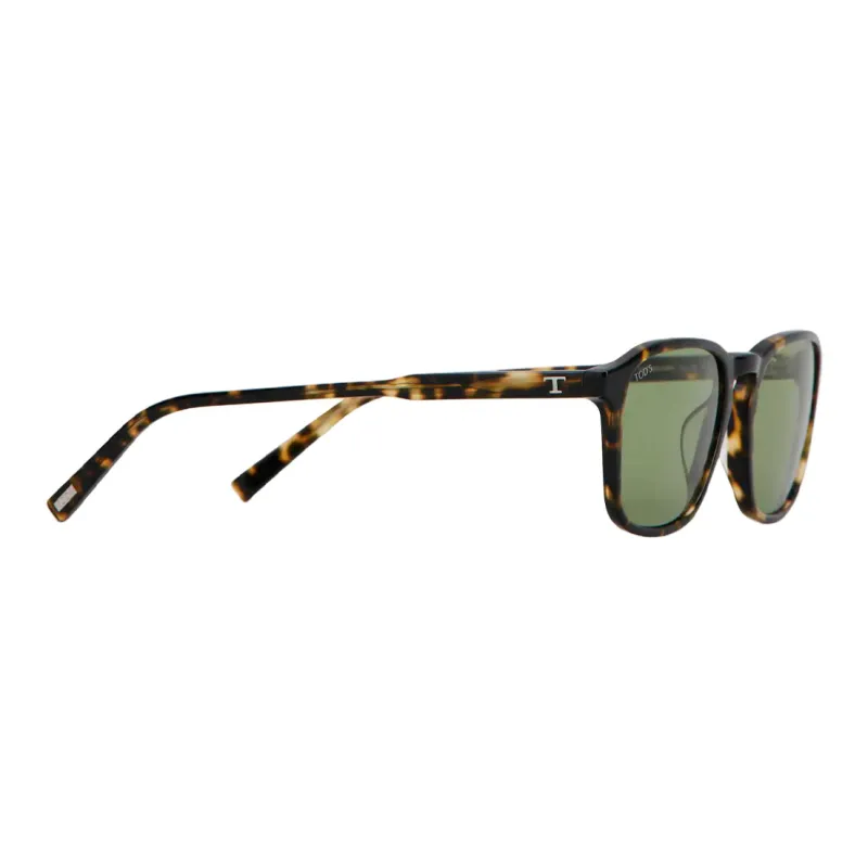 TOD'S Acetate Irregular Shape Sunglasses Men's Tortoiseshell-0