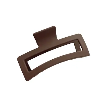 Kelanxi Resin Hair Clips Women's Beige/Coffee