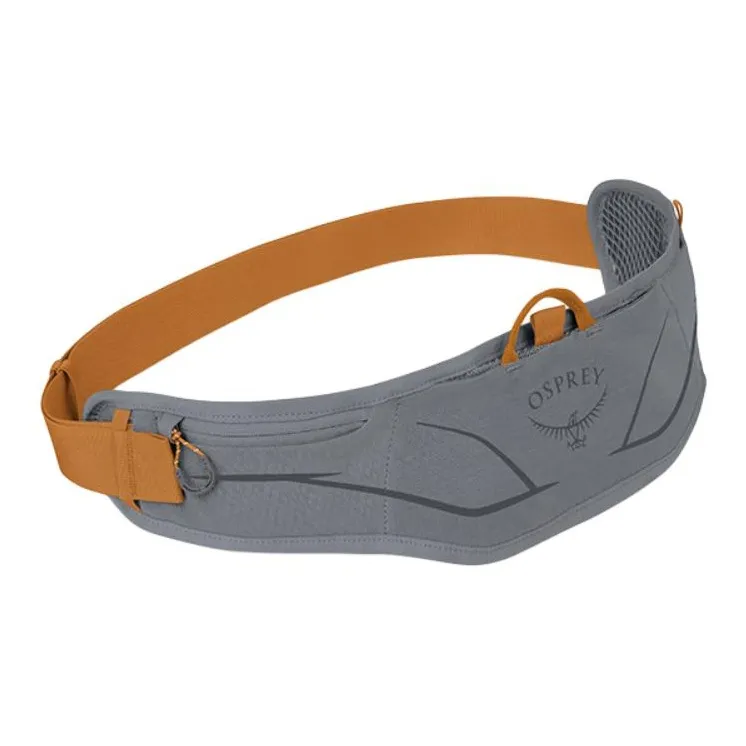 OSPREY Recycled Nylon Sling Bag, Fanny Pack Regular Unisex Gray & Orange-1