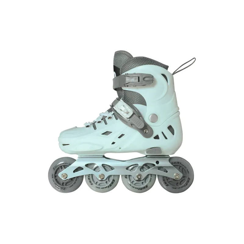 Sway Inline Skate Unisex White/Pink/Green-1