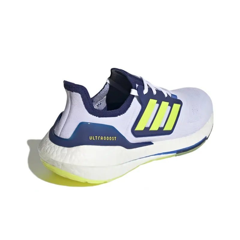 Adidas Ultra Boost 22 Solar Yellow Victory Blue-3