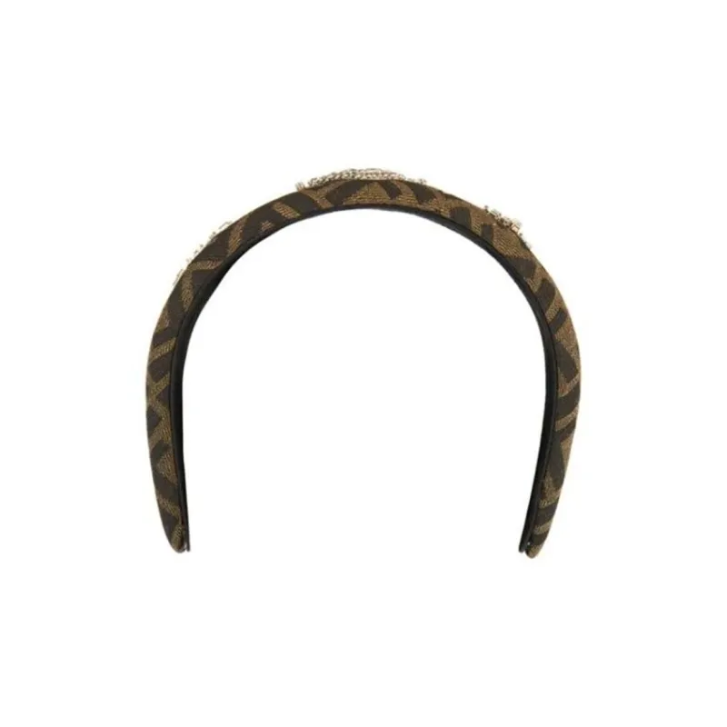 FENDI Headbands Women's Brown-0