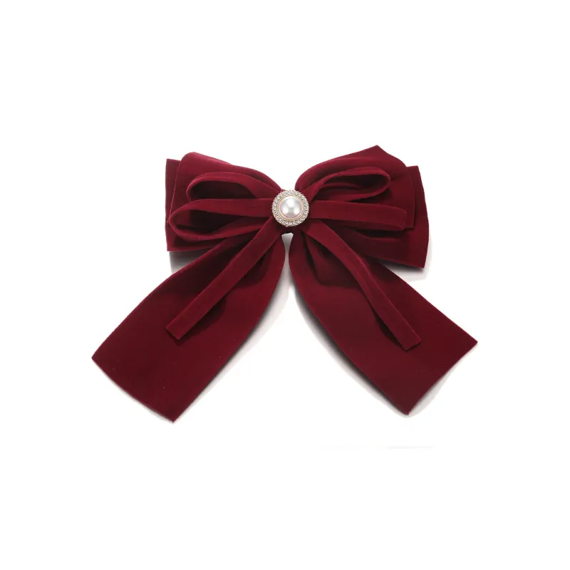 Clect Velour Hair Clips Women's-0