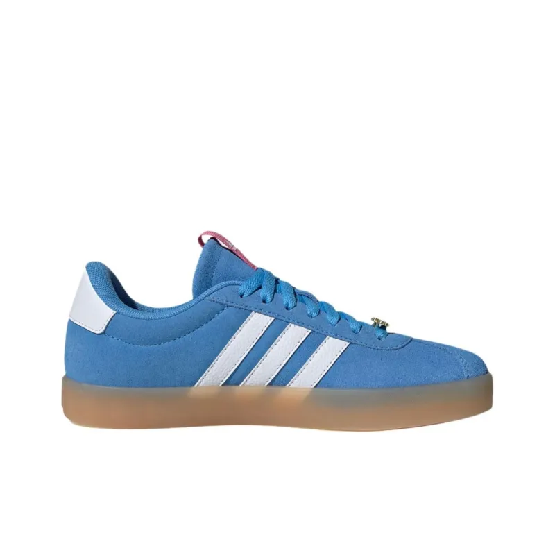 Adidas Vl Court 3.0 Blue Burst Cloud White Pink Fusion Women's-1
