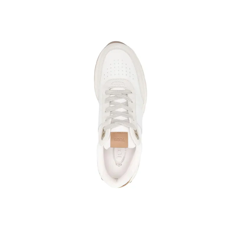 TOD'S Round Toe Lace Up Sneakers-3