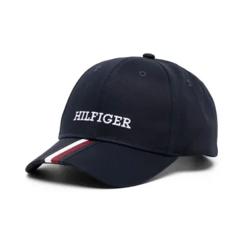 Tommy Hilfiger Cotton Baseball Caps Kids' Navy