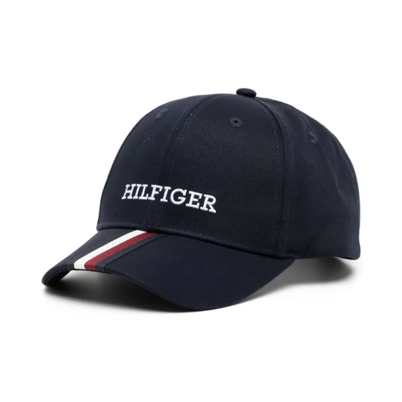 Tommy Hilfiger Cotton Baseball Caps Kids' Navy-0