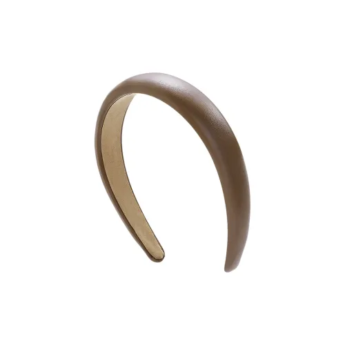 ROYALSASA Leather Acrylic Headbands Women's